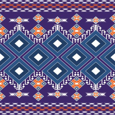 Arkaplan veya duvar kağıdı için soyut etnik geometrik desen tasarımı.