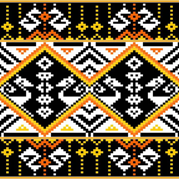 Arkaplan veya duvar kağıdı için soyut etnik geometrik desen tasarımı.