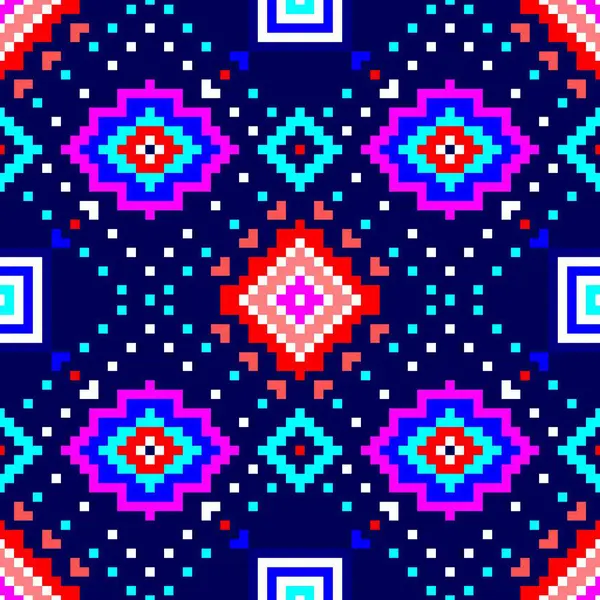 Arkaplan veya duvar kağıdı için soyut etnik geometrik desen tasarımı.