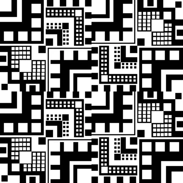 Arkaplan veya duvar kağıdı için soyut etnik geometrik desen tasarımı.