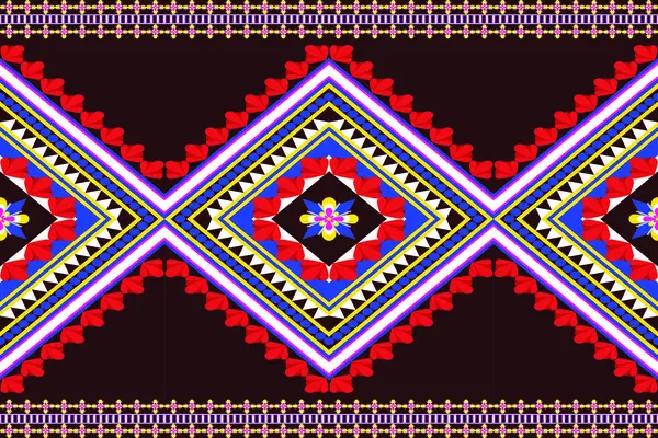 Arkaplan veya duvar kağıdı için soyut etnik geometrik desen tasarımı.