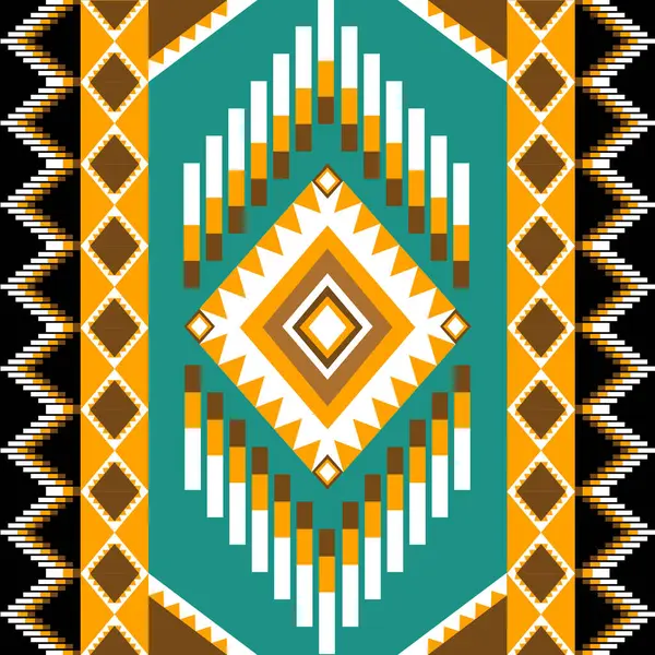 Arkaplan veya duvar kağıdı için soyut etnik geometrik desen tasarımı.