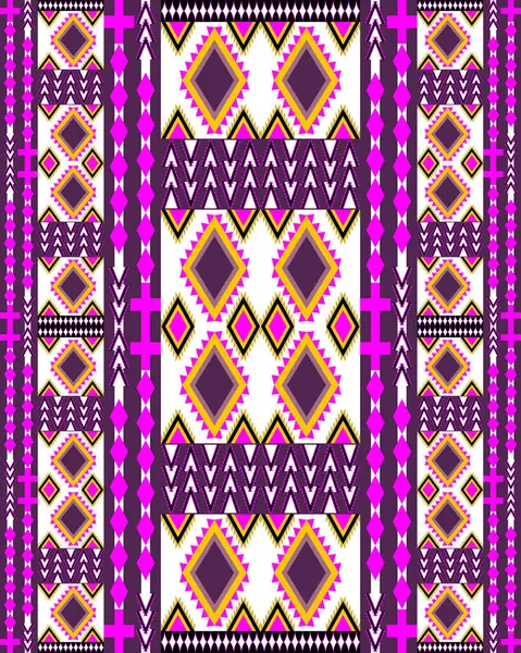 Arkaplan veya duvar kağıdı için soyut etnik geometrik desen tasarımı.