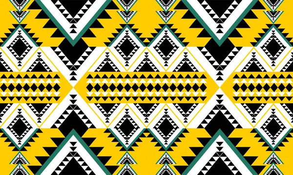 Arkaplan veya duvar kağıdı için soyut etnik geometrik desen tasarımı.