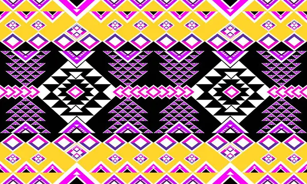 Arkaplan veya duvar kağıdı için soyut etnik geometrik desen tasarımı.