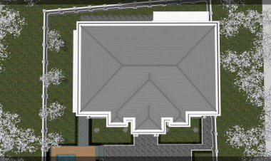 Modern ev tasarımı 3D biçimlendiriliyor