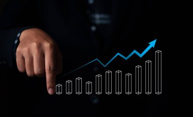 İş büyümesi stratejisi kurumsal ofis bilgisi karanlık çevre yakın görüntü veri analizleri başarı için