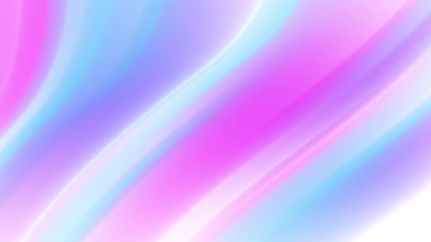 Стильный Абстрактный Розовый Синий Светящийся Анимированный Градиентный Фон Традиционная Мягкая — стоковое видео