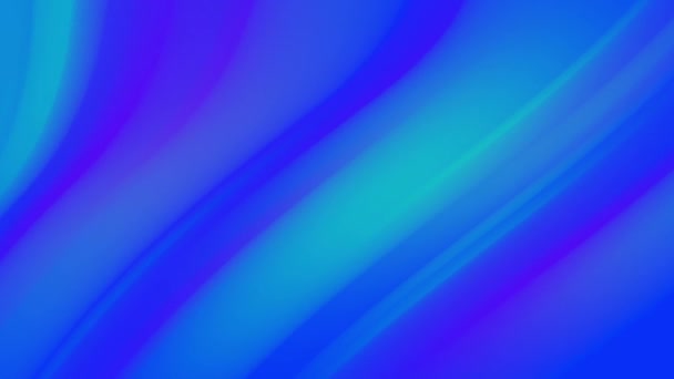 Stijlvolle Abstracte Blauw Gloeiende Geanimeerde Verloop Achtergrond Trendy Zachte Kleurenpalet — Stockvideo