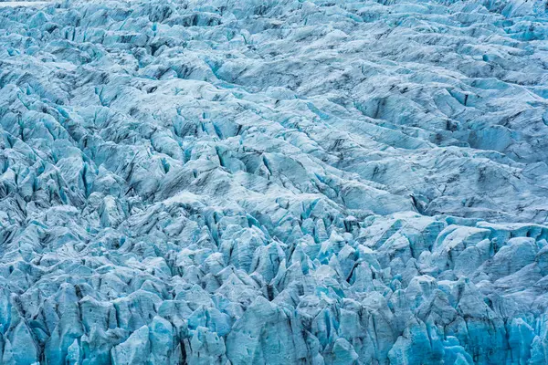Beautiful Rugged Textured Natural Blue Iceberg Fjallsarlon Iceberg Lagoon Vatnajokull Stock Photo