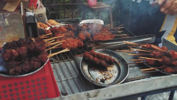 Ervaar Vietnam Levendige Straat Food Scene Met Iconische Banh Sappige — Stockvideo