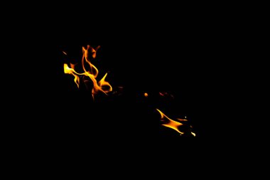 Ateş alevi dokusu. Yanan malzeme arka planı. Yanık izi. Alev ve meşale duvar kağıdı. Isı ve sis perdesi. Patlama ve sıcak arkaplan.