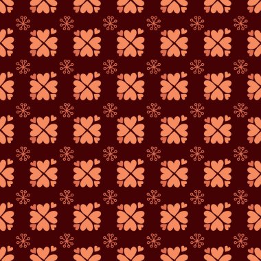 Şubat ayında serbest vektör sevgililer günü dizaynı.