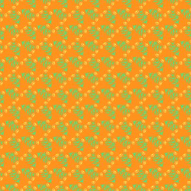 Vektör içinde bahar çiçeği deseni tasarımı.