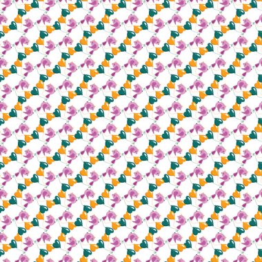 Sevimli Kuşlar Kusursuz Vektör Deseni Tasarımı