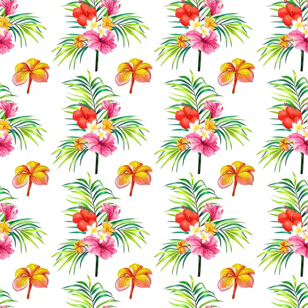 Serbest vektör suluboya küçük çiçek deseni