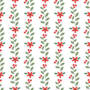 Renkli desenli çiçekli desen .