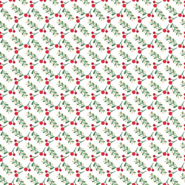 Serbest vektör el çizimi Noel deseni .