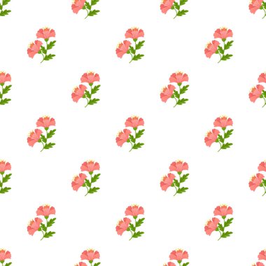 Ücretsiz vektör vintage dikişsiz çiçek deseni