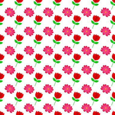 Vektör dijital ve tekstil tasarım deseni