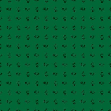 Serbest vektör şirin arka planı olan basit çiçek deseni.