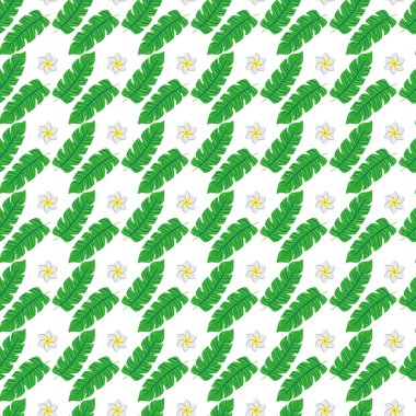 Klasik botanik desenli çiçekler ve yapraklar