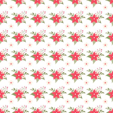 Dekoratif papatya çiçekler ile Seamless Modeli