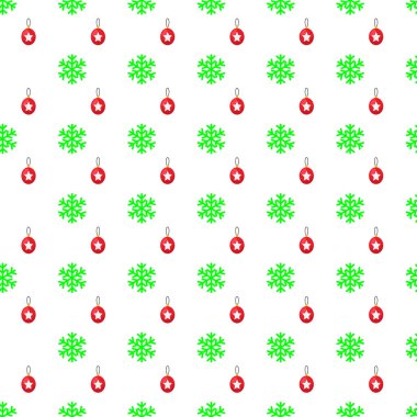 Düz dizaynda ücretsiz Noel dekorasyonu .