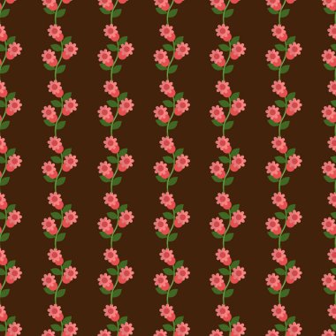 Çiçek desenleri Boş Vektör 'ü diker