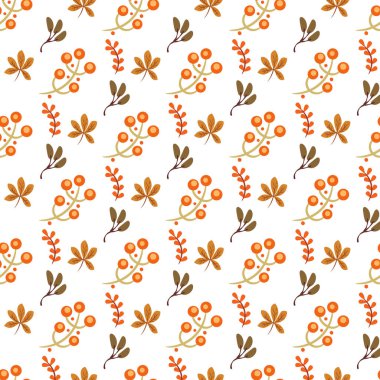 Sonbahar sezonu kutlamaları için düz desenli tasarım