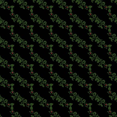 Samimi Noel Kusursuz Vektör Deseni Tasarımı