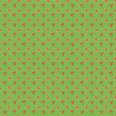 Düz yaz tropikal desen tasarımı