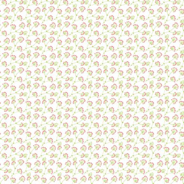 Organik baskılı çiçek deseni