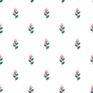 Noel Hazırlıkları Sessiz bir Noel Gecesi Kusursuz Vektör Deseni Tasarımı