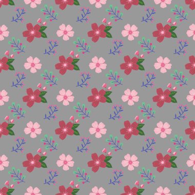 Ağaç dalları olan zarif yapraksız desen karalama stilinde sonsuz iz bırakır.