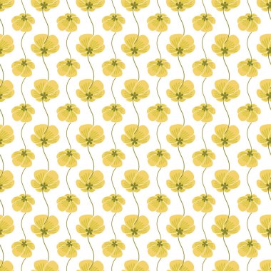 Güzel Şekillendirilmiş Kusursuz Vektör Deseni Tasarımı