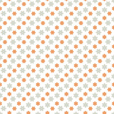 Kar Taneleri Sadelik Kusursuz Vektör Deseni Tasarımı