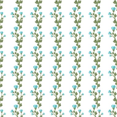 Noel çiçekleri, kutsal yapraklar ve küçük kar taneleriyle kusursuz kış vektör deseni..