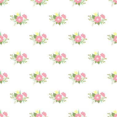 Dalları, yaprakları ve kış meyveleri olan kusursuz Noel çiçekleri..