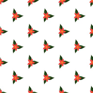 Şenlikli Noel Mevsimi Kutlaması Kusursuz Vektör Deseni Tasarımı