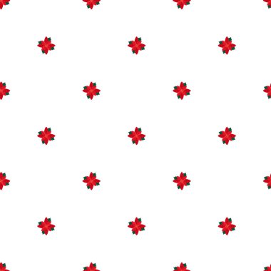 Şenlikli Noel Mevsimi Kutlaması Kusursuz Vektör Deseni Tasarımı