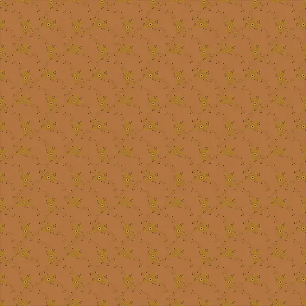 Duvar kağıtları, tekstil ya da dekoratif tasarımlar için mükemmel retro ve ılık bir atmosferi çağrıştıran, turuncu arka planlı, canlı, pürüzsüz bir illüstrasyon..