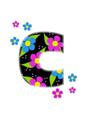 Alfabedeki C harfi 