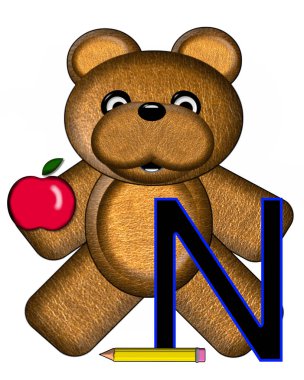 Alfabe setindeki N harfi 