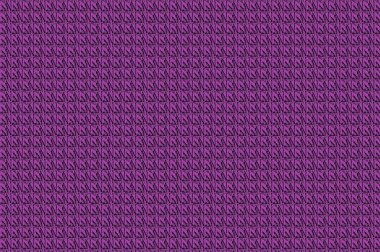 Örtülü ve dikişli battaniyeler soyut satırları, kare ve doldurulmuş materyalleri gösteriyor. Siyah antika ile Fuchsia.