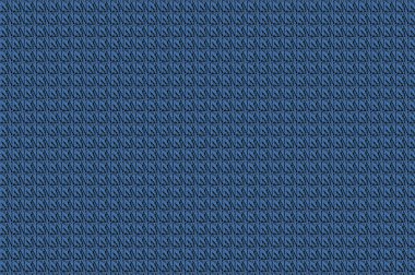 Örtülü ve dikişli battaniyeler soyut satırları, kare ve doldurulmuş materyalleri gösteriyor. Siyah antikalı Denim mavisi.