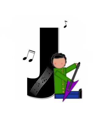 J harfi, alfabe seti olan 