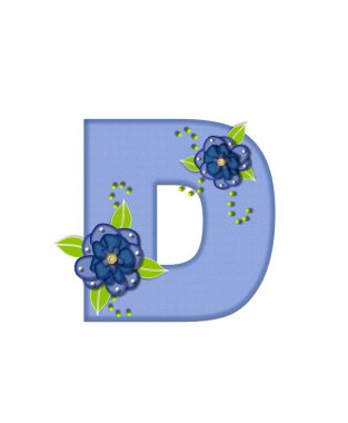 D harfi, alfabe seti 