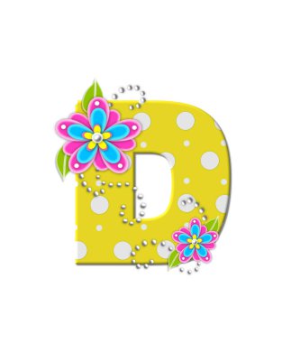 Alfabedeki D harfi 