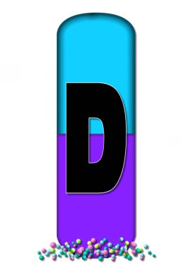 Alfabedeki D harfi 
